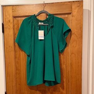 Eesome Emerald Green Blouse